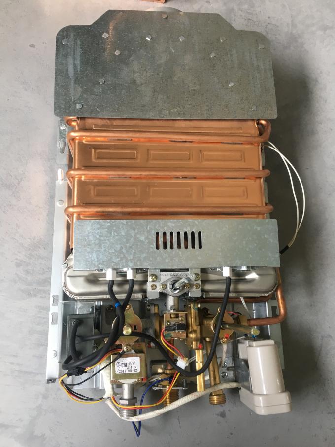 Circuito de agua caliente inmediato eficiente, ignición de impulso