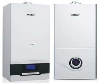 Calderas de gas montadas en la pared con capacidad de agua caliente ajustable y bajo nivel de ruido